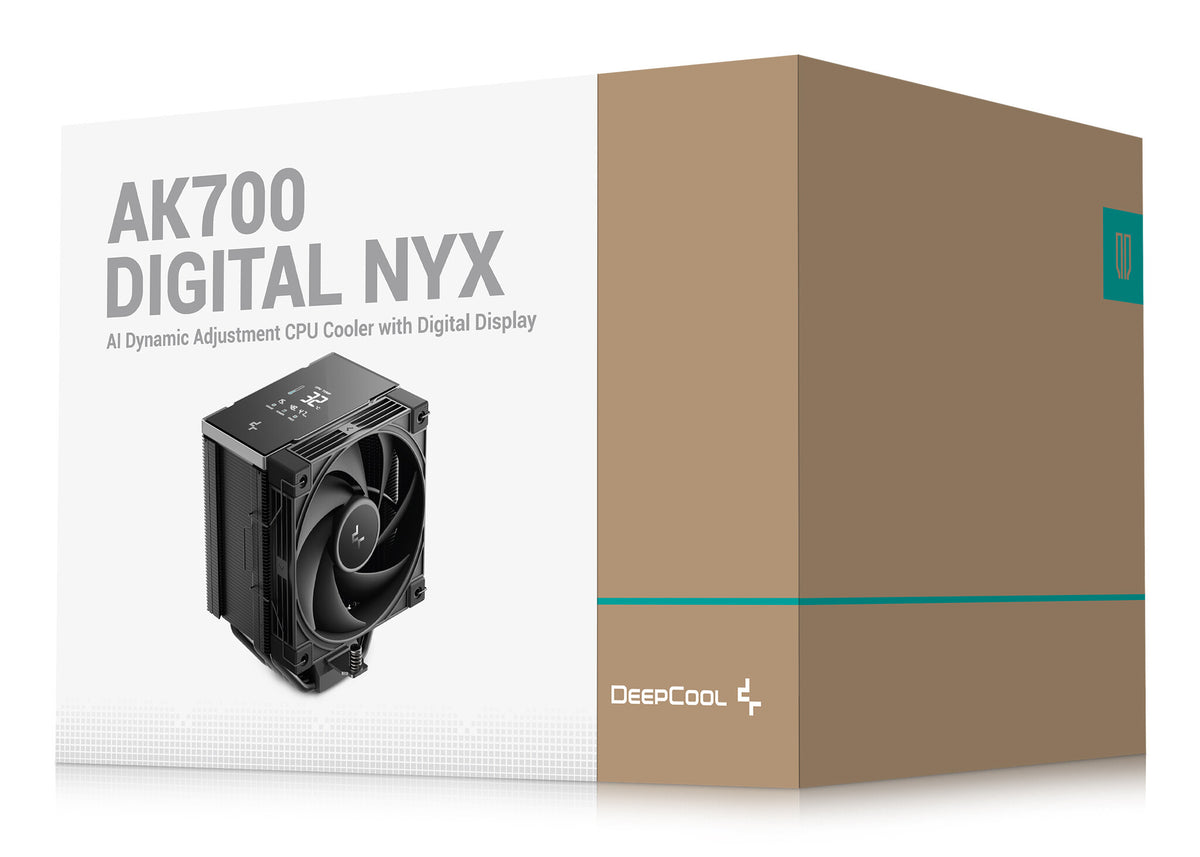 DeepCool AK700 Digital NYX Processor Air cooler 12 cm Black 1 pc(s)