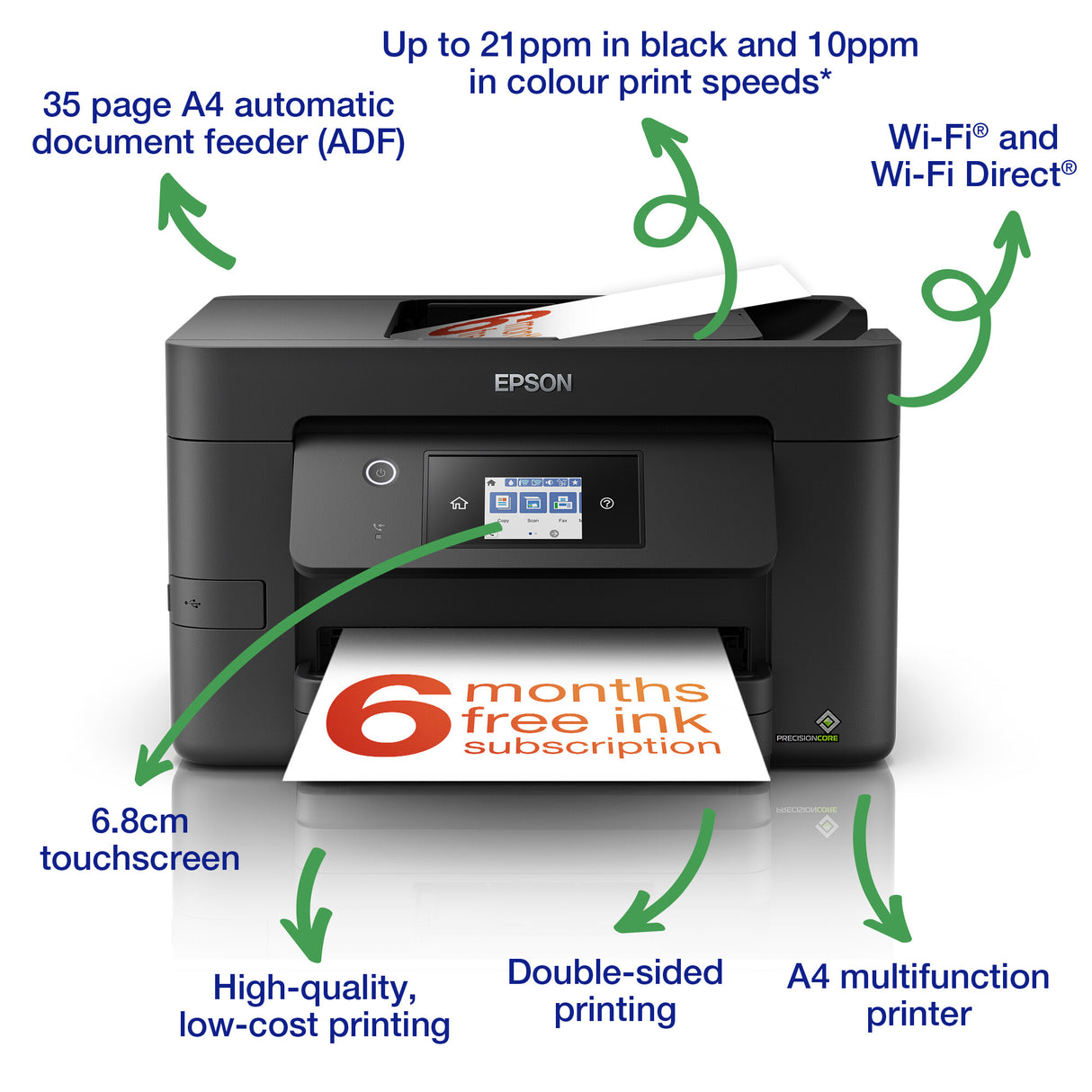 Epson WorkForce Pro WF-3820DWF Printer