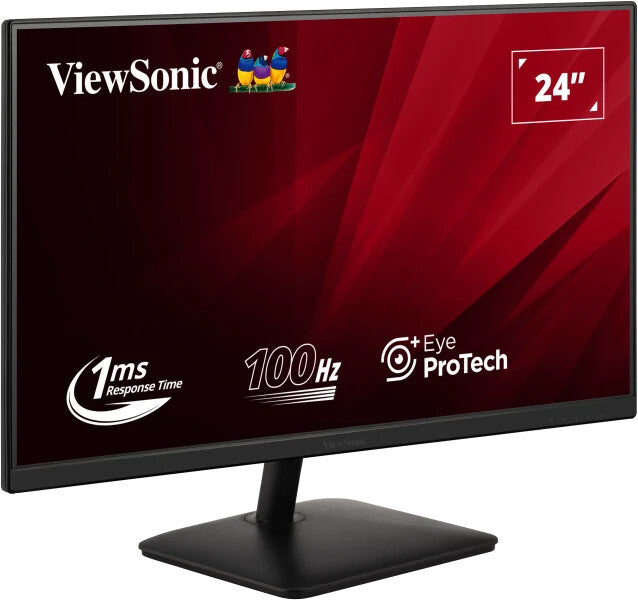 Viewsonic VA2408-MHDB computer monitor 61 cm (24") 1920 x 1080 pixels Full HD LED Black