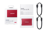 Samsung Portable SSD T7 2 TB USB Type-C 3.2 Gen 2 (3.1 Gen 2) Red