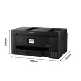 Imprimante Epson Ecotank ET-15000 C11CH96401CA, couleur, sans fil, A3, tout-en-un avec fax, réseau, chargeur automatique de documents, panneau tactile de 6,8 cm
