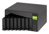 QNAP TL-D800C storage drive enclosure HDD/SSD enclosure Black, Grey 2.5/3.5"
