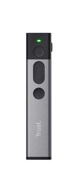 Trust Kazun wireless presenter RF Aluminium, Black