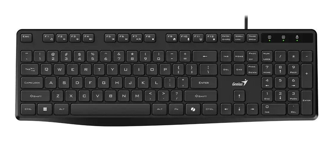 Genius KB-117S keyboard Home/Office USB English Black
