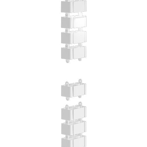 Fellowes 100136872 cable organizer Desk Cable sleeve White 1 pc(s)