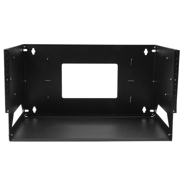 Computer Wall Rack Mount Shelf StarTech.com Wall-Mount Server Rack with Built-in Shelf - Solid Steel ...