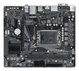 GIGABYTE H610M S2H V3 DDR4 Motherboard - Supports Intel Core 14th CPUs, 4+1+1 Hybrid Digital VRM, up to 3200MHz DDR4, 1xPCIe 3.0 M.2, GbE LAN , USB 3.2 Gen 1