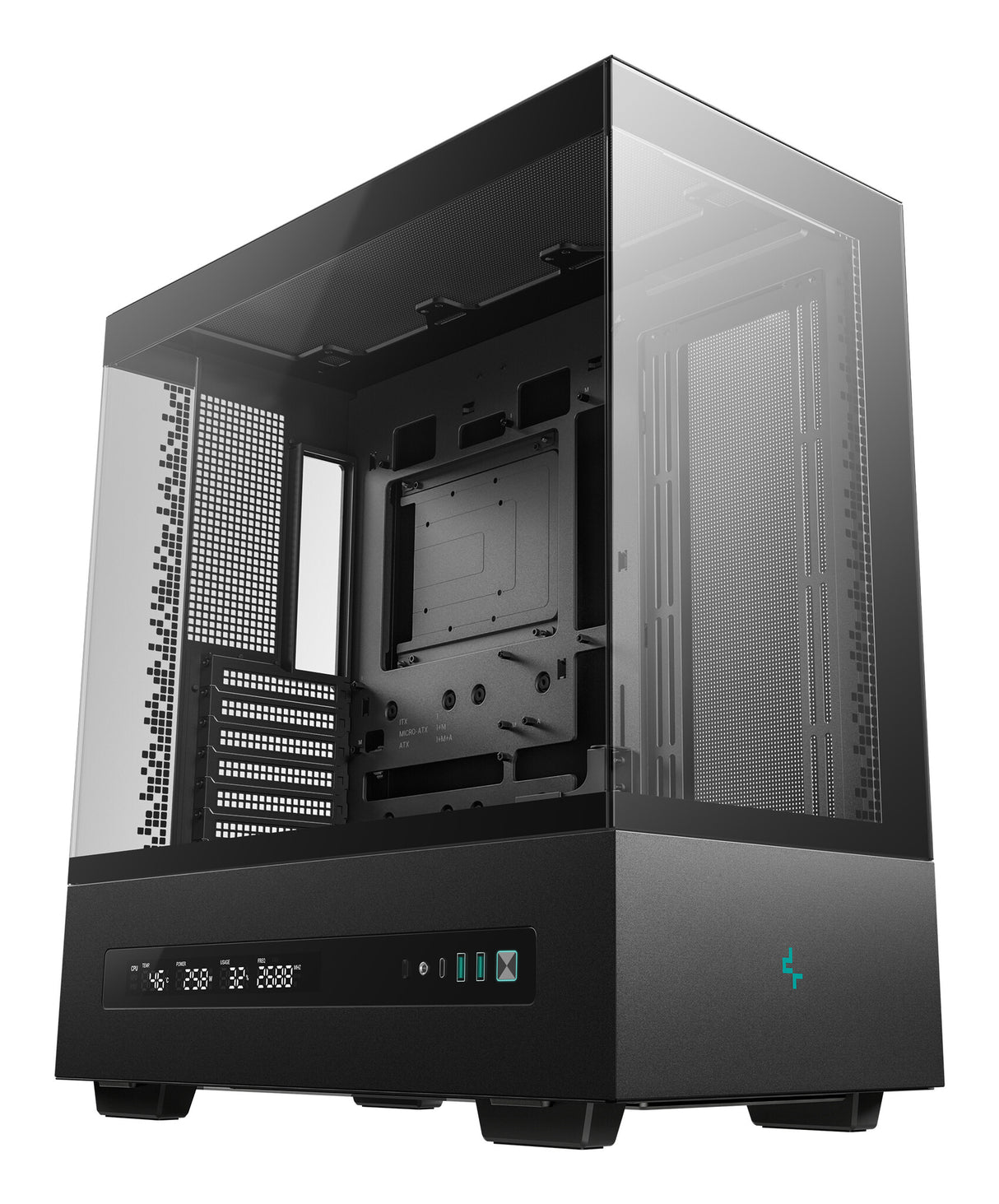 DeepCool CH690 DIGITAL Tower Black