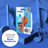 Epson Singlepack Cyan 250 Violin Claria Photo HD Ink