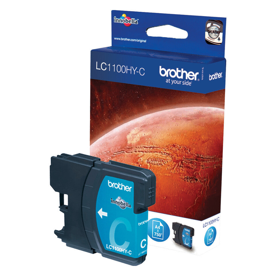 Brother LC1100HYC ink cartridge 1 pc(s) Original Cyan