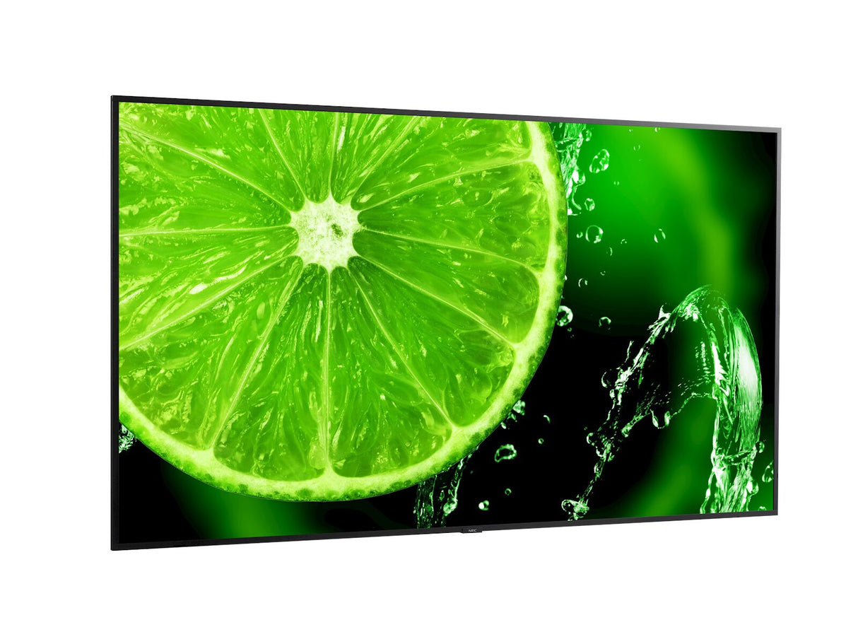 NEC MultiSync E758 Digital signage flat panel 189.2 cm (74.5") LED 400 cd/m² 4K Ultra HD Black 18/7