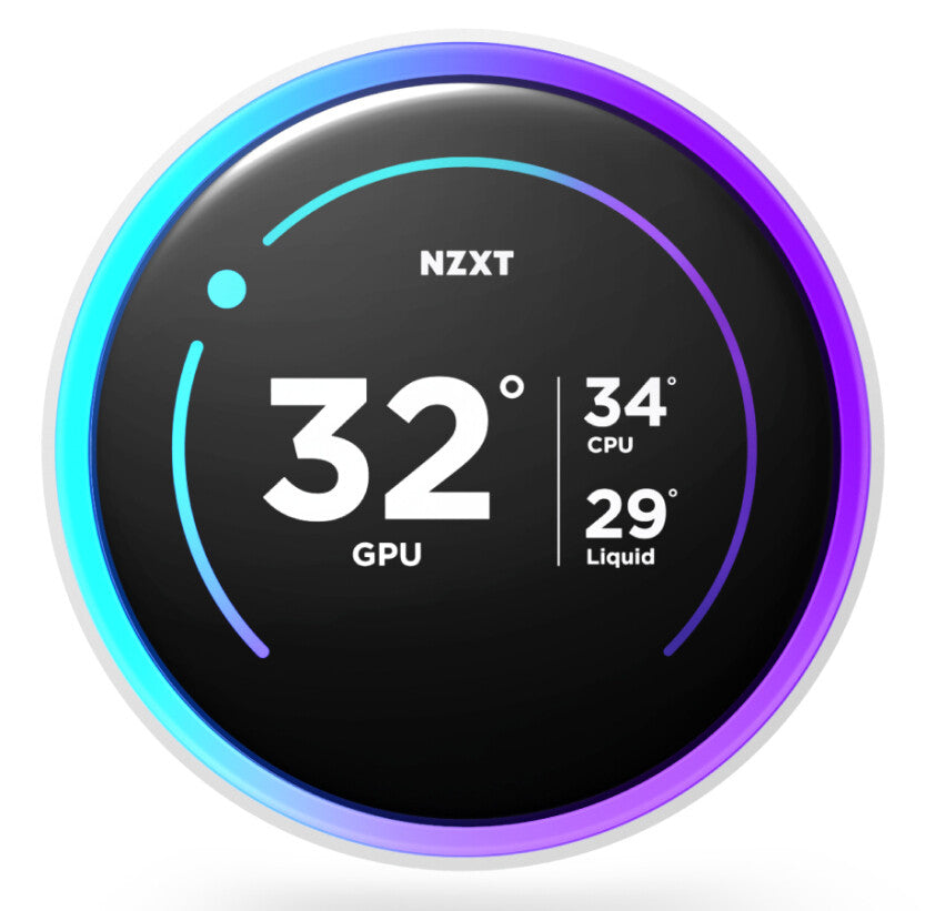NZXT Kraken Elite 280 RGB Processor All-in-one liquid cooler 14 cm White 1 pc(s)