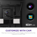 NZXT Kraken Plus 280 Processor All-in-one liquid cooler 14 cm Black