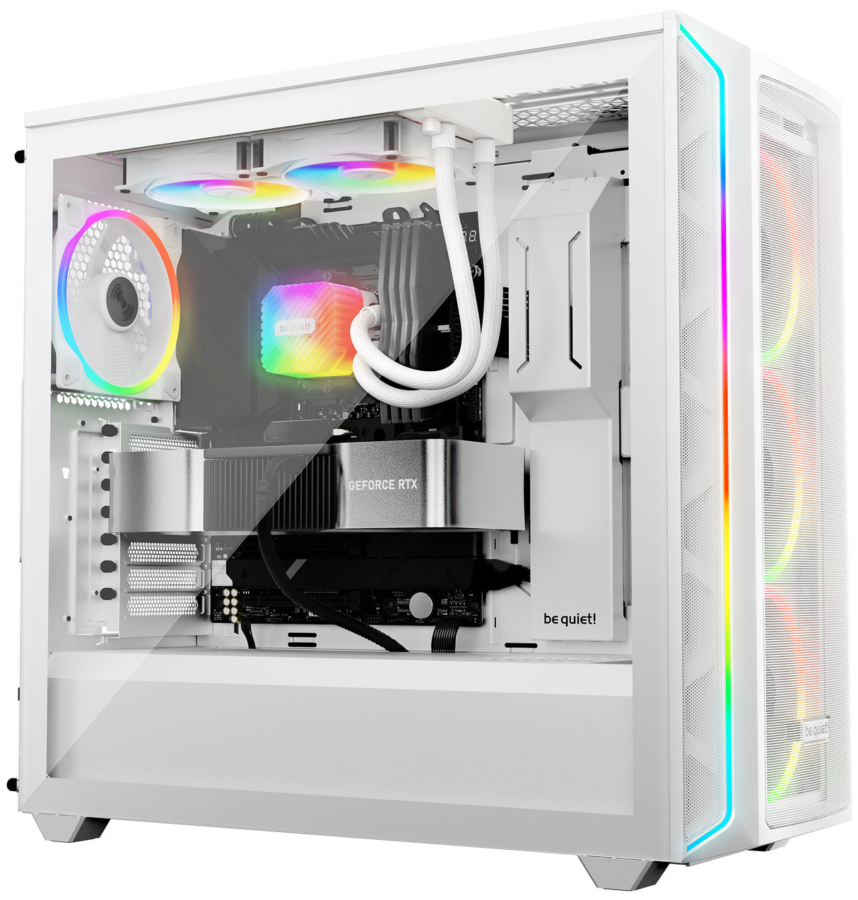 be quiet! LIGHT LOOP 240mm Processor All-in-one liquid cooler 24 cm White 1 pc(s)