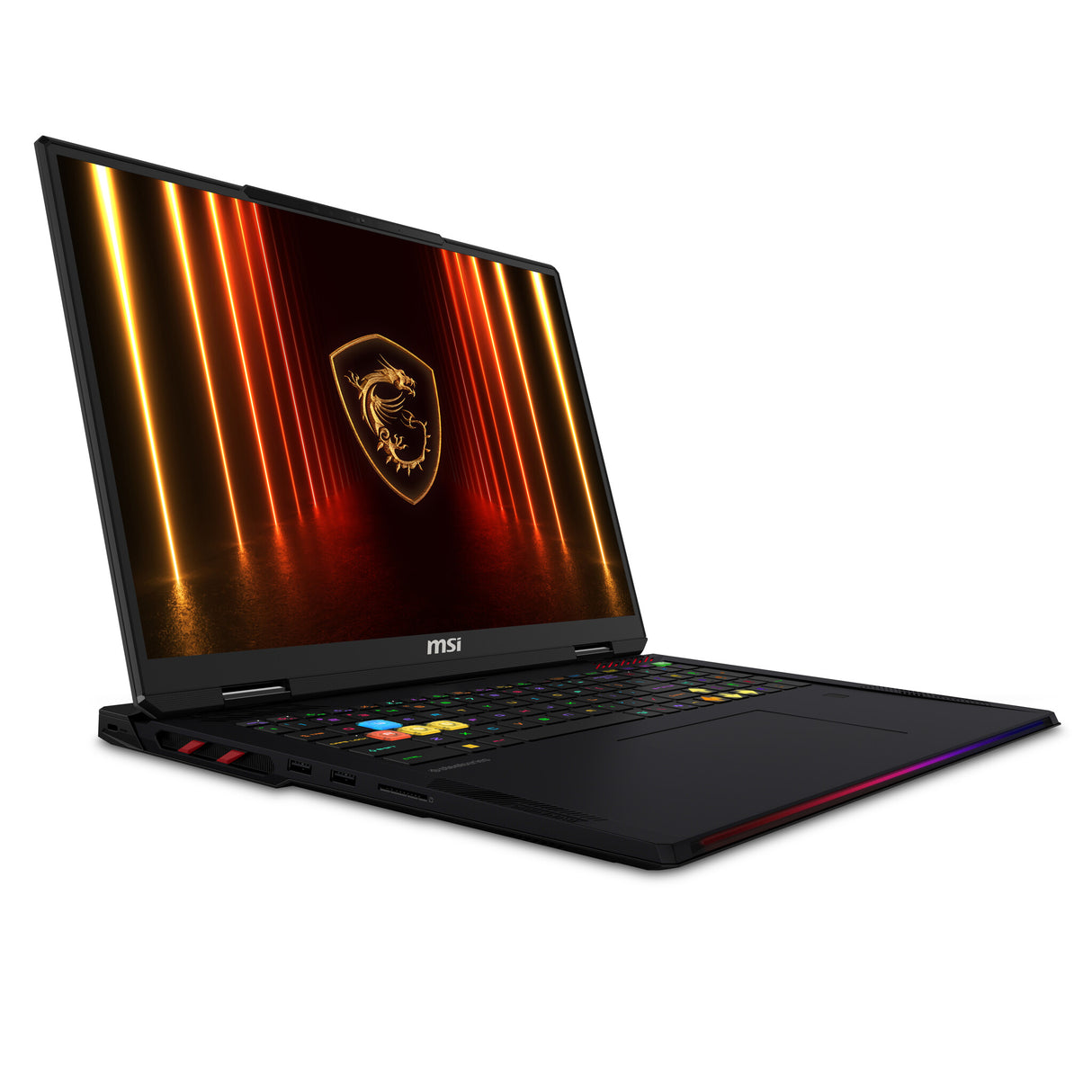 MSI Raider 18 HX AI A2XWIG-010UK Intel Core Ultra 9 285HX Laptop 45.7 cm (18") UHD+ 64 GB DDR5-SDRAM 4 TB SSD NVIDIA GeForce RTX 5080 Wi-Fi 7 (802.11be) Windows 11 Home Advanced UK English Black