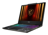 MSI Cyborg 15 B2RWFKG-020UK Intel Core 7 240H Laptop 39.6 cm (15.6") Full HD 16 GB DDR5-SDRAM 512 GB SSD NVIDIA GeForce RTX 5060 Wi-Fi 6E (802.11ax) Windows 11 Home Black