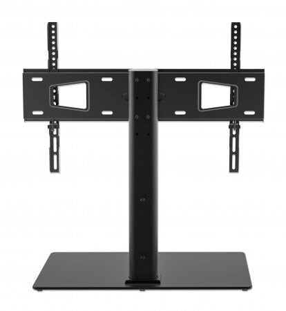 Manhattan Desk Mount for TV & Monitors (Stand Assembly, Height Adjustable), For screens: 32" to 65", VESA compatability: all between 100x100 to 600x400mm - check the dimensions of the four mounting holes on back of screen to ensure it fits, Max 45kg, Brac