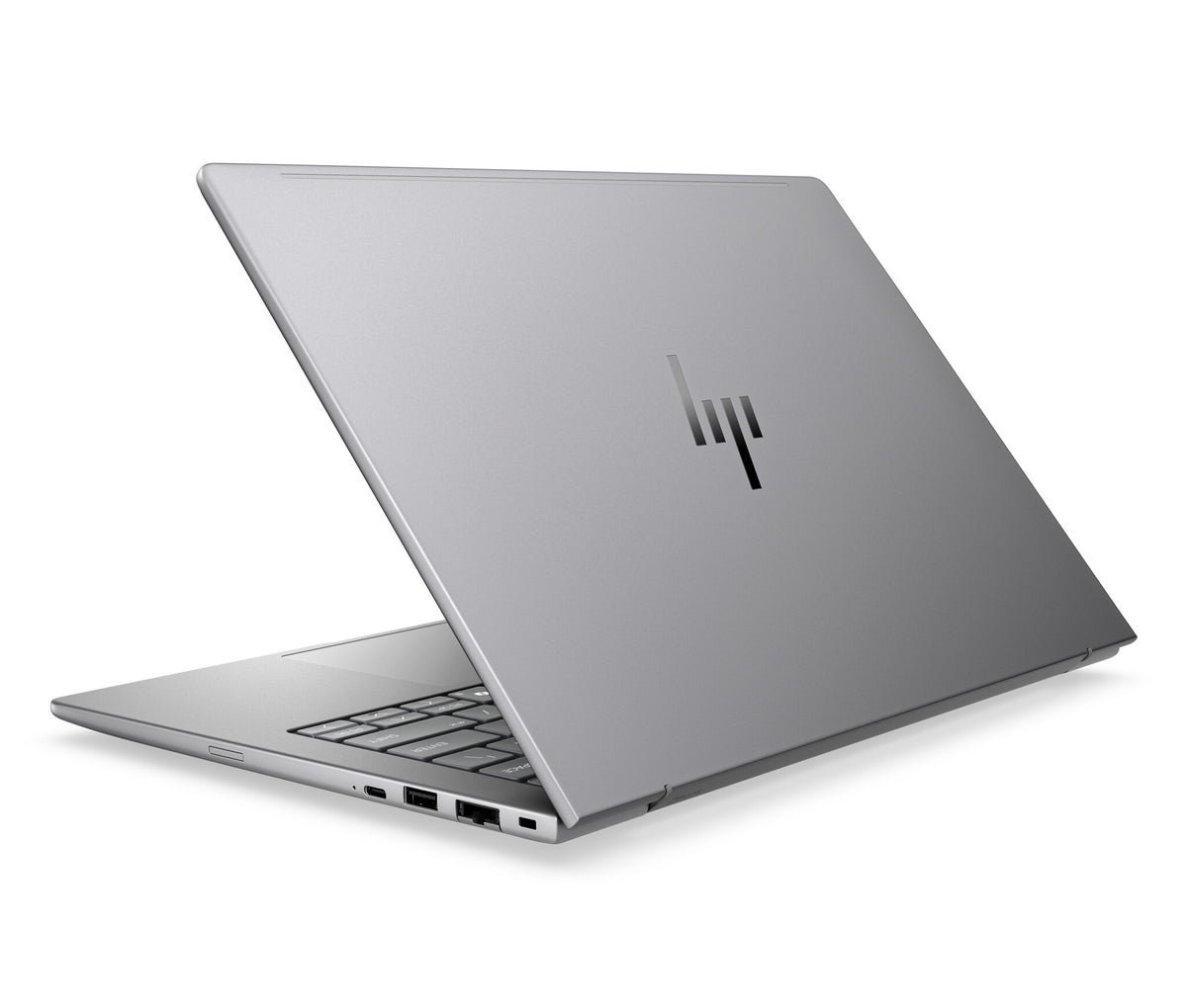HP DP9A5ET laptop Copilot+ PC 35.6 cm (14") WUXGA 64 GB DDR5-SDRAM 1 TB SSD Wi-Fi 7 (802.11be) Windows 11 Pro AI Workstation, AI PC Silver