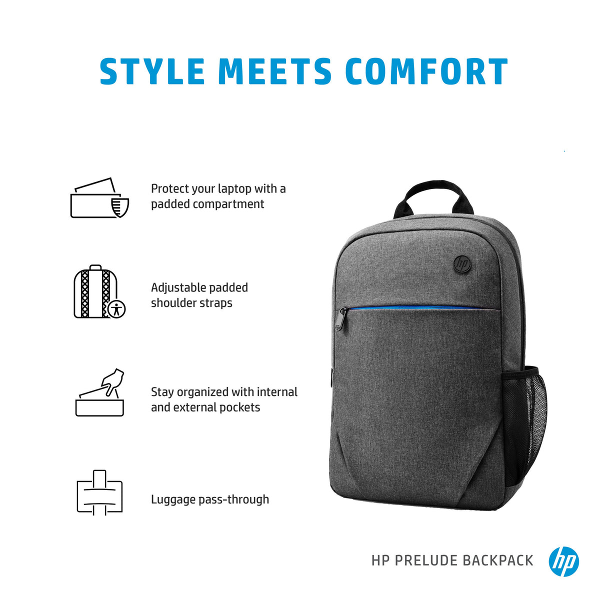 HP Prelude Backpack 15.6