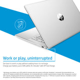 HP 17-cp2005na AMD Ryzen™ 3 7320U Laptop 43.9 cm (17.3") Full HD 8 GB LPDDR5-SDRAM 512 GB SSD Wi-Fi 5 (802.11ac) Windows 11 Home Silver