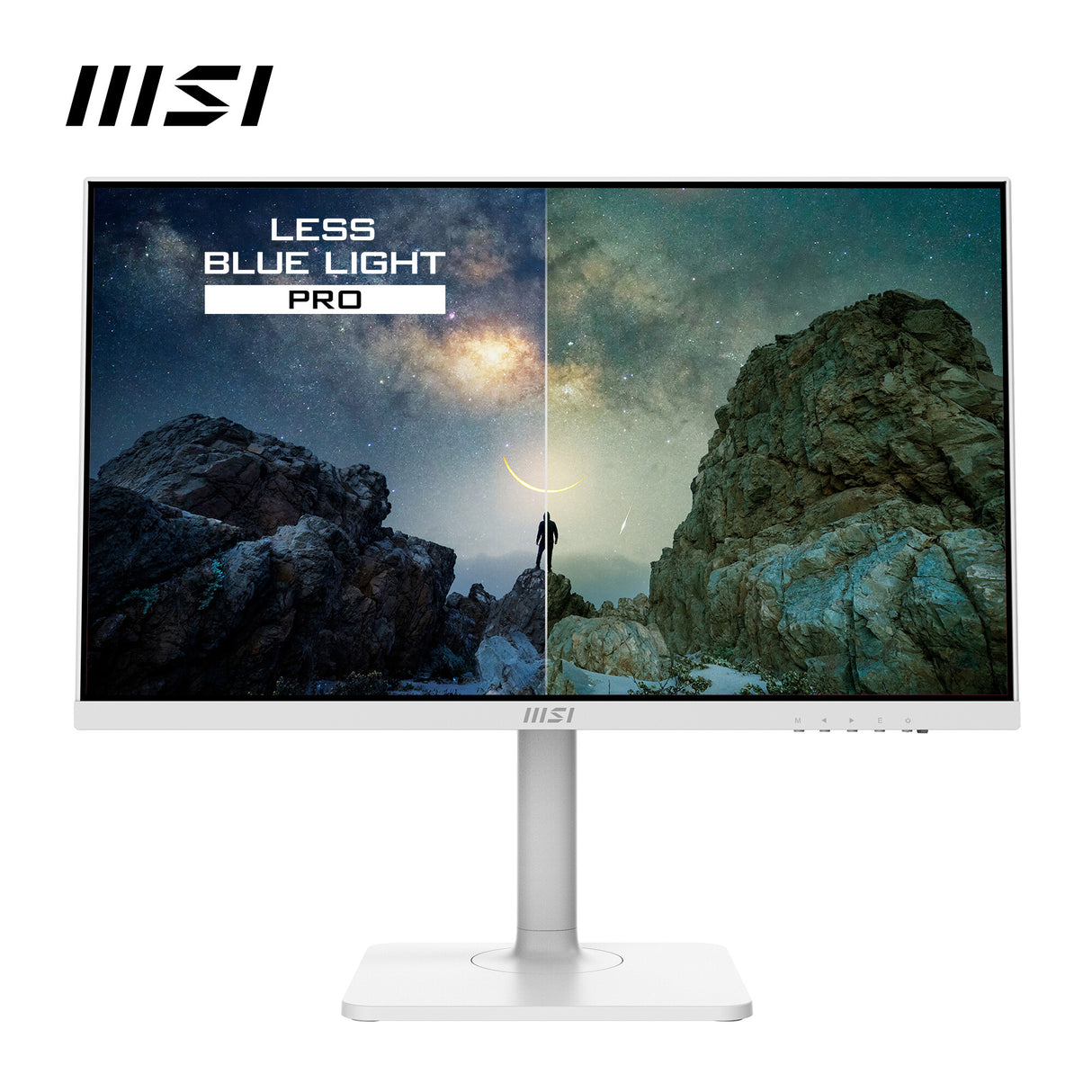 MSI Modern MD272XPW computer monitor 60.5 cm (23.8") 1920 x 1080 pixels Full HD White
