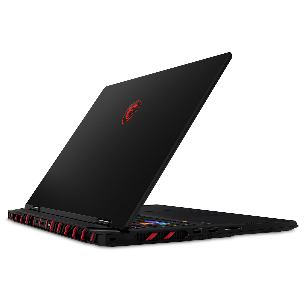 MSI Raider A18 HX A9WIG-003UK AMD Ryzen™ 9 9955HX3D Laptop 45.7 cm (18") UHD+ 64 GB DDR5-SDRAM 2 TB SSD NVIDIA GeForce RTX 5080 Wi-Fi 7 (802.11be) Windows 11 Home Advanced UK English Black