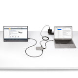 StarTech.com 4-Port USB-C Hub with USB-C DP Alt Mode Video Output 4K 60Hz - 3x USB-A, 1x USB Type-C, 100W Power Delivery Pass-Through, USB 3.2 10Gbps, 1ft/30cm Cable, Portable USB Hub