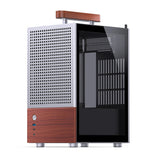 Jonsbo T6 Midi Tower Wood, Silver