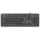 VIDA CORPORATE 2IN1 USB KBOARD MOUSE keyboard Mouse included Home/Office QWERTY UK English Black