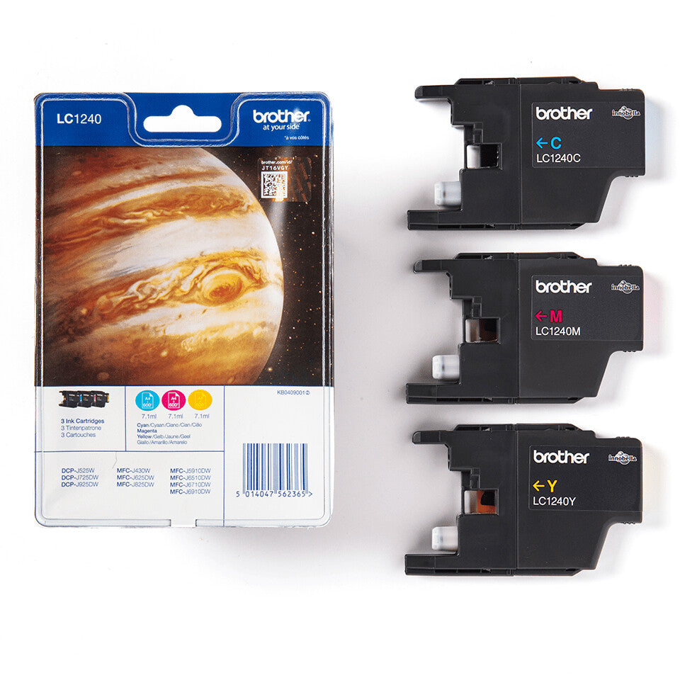 Brother Ink Cartridge Pack: Cyan / Magenta / Yellow
