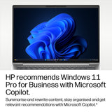 HP DW1Z7ET laptop Intel Core 5 35.6 cm (14") WUXGA 24 GB DDR5-SDRAM 512 GB SSD Wi-Fi 7 (802.11be) Windows 11 Pro AI PC Silver