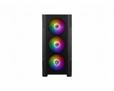 MSI MAG Forge M100R Midi Tower Black, Transparent