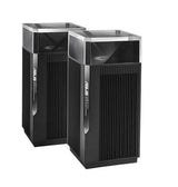 ASUS ZenWiFi Pro ET12 Tri-band (2.4 GHz / 5 GHz / 6 GHz) Wi-Fi 6E (802.11ax) Black 3 Internal