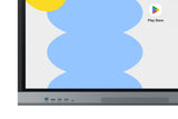 Samsung LH65WAFPLGC interactive whiteboard 165.1 cm (65") 3840 x 2160 pixels Touchscreen Black, Grey