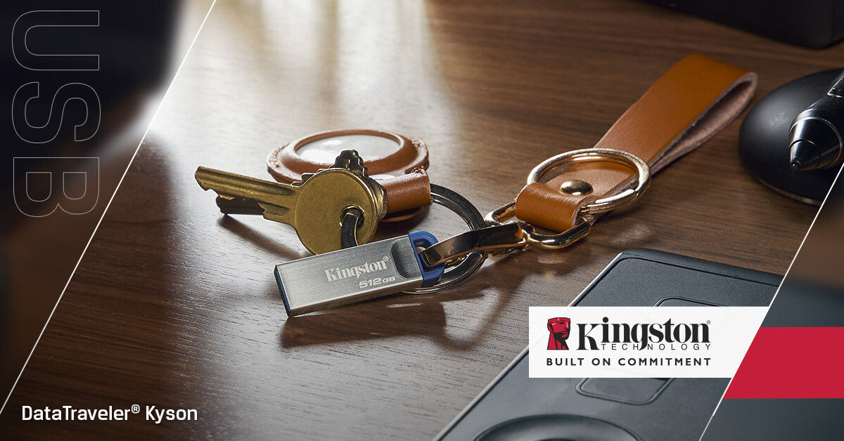 Kingston Technology DataTraveler 512GB Kyson 220MB/s Metal USB 3.2 Gen 1