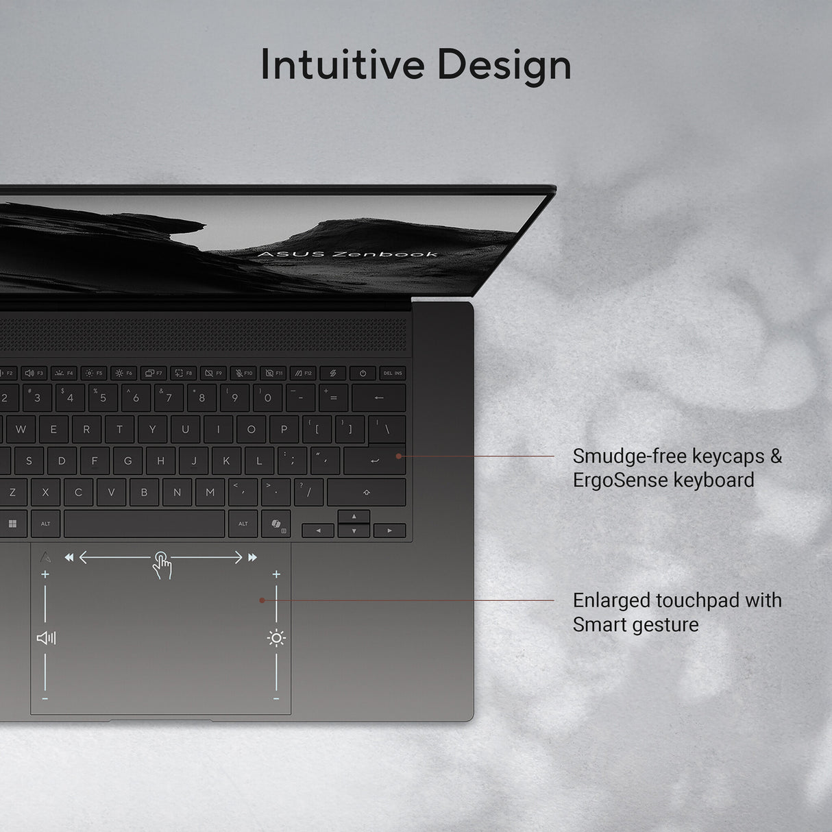 ASUS Zenbook S16 UM5606GA-SR040W Copilot+ PC AMD Ryzen™ AI 7 445 Laptop 40.6 cm (16") Touchscreen 3K 32 GB LPDDR5x-SDRAM 1 TB SSD Wi-Fi 7 (802.11be) Windows 11 Home White
