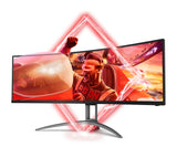 AOC B2 AG493UCX2 computer monitor 124 cm (48.8") 5120 x 1440 pixels Quad HD LED Black