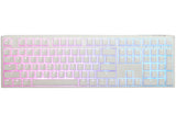 Ducky One3 Pure White Full keyboard Gaming USB UK English