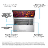 HP ZBook Fury G10 Intel® Core™ i7 i7-13700HX Mobile workstation 40.6 cm (16") WUXGA 32 GB DDR5-SDRAM 1 TB SSD NVIDIA RTX 3500 Ada Wi-Fi 6E (802.11ax) Windows 11 Pro Silver