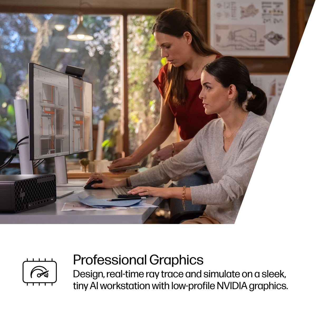 HP Z2 SFF G1i Wolf Pro Security Edition Intel Core Ultra 7 265K 48 GB DDR5-SDRAM 1 TB SSD NVIDIA RTX Pro 2000 Blackwell Windows 11 Pro Workstation AI Workstation, AI PC Black