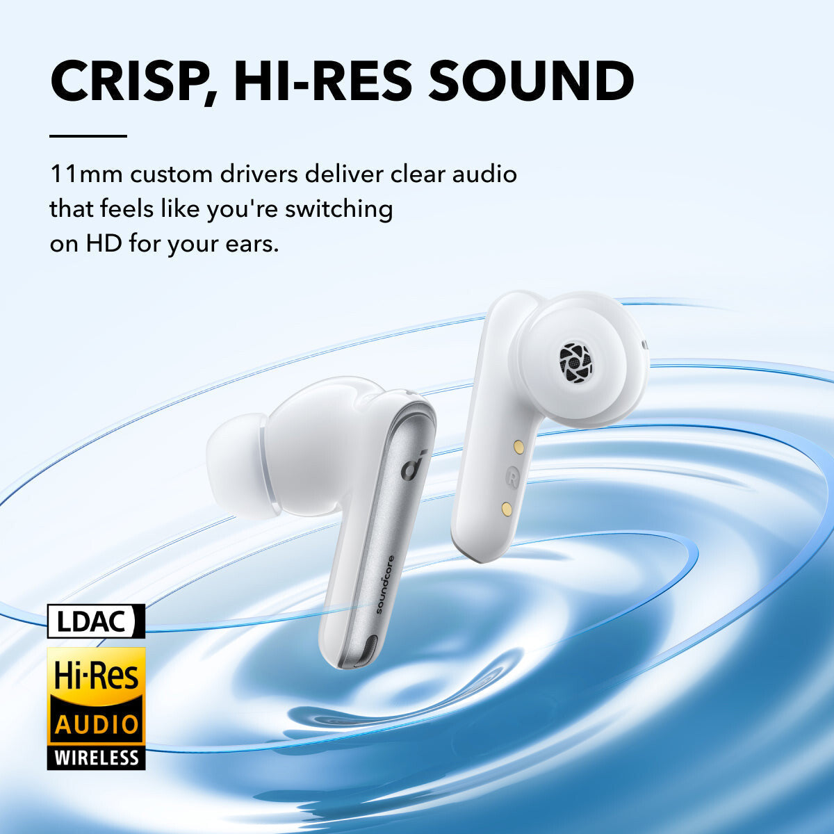 Anker Liberty 4 NC Headset Wireless In-ear Calls/Music USB Type-C Bluetooth White