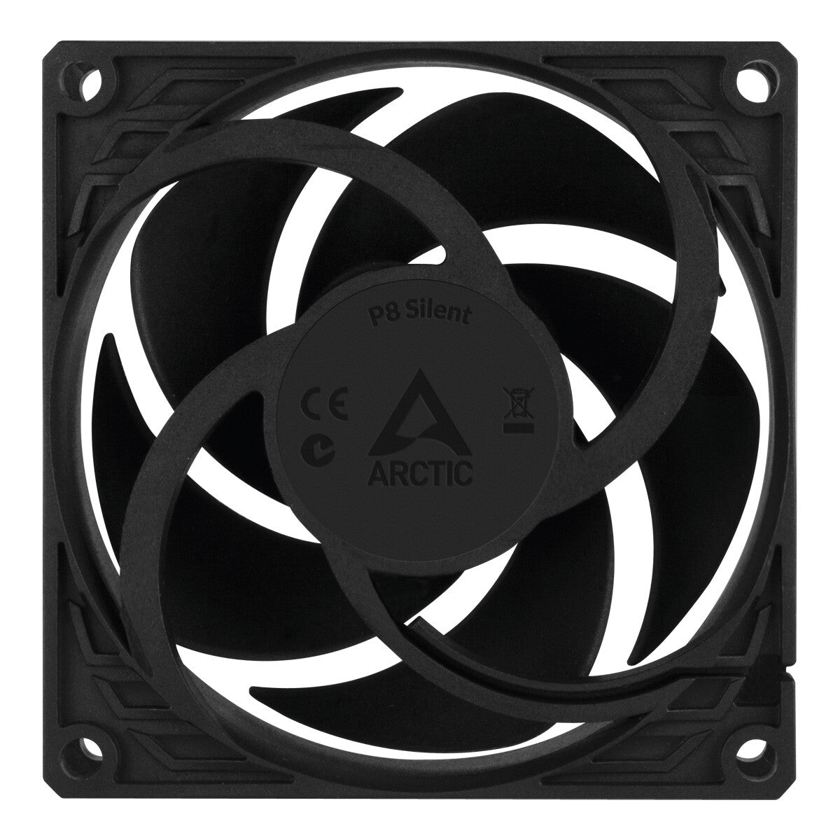 ARCTIC P8 Silent - 80 mm Low Noise Fan | 5 Pack