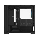Fractal Design Pop Mini Air RGB (Noir TG) Boîtier de jeu avec fenêtre en verre transparent, Micro ATX, façade en maille hexagonale, 3 ventilateurs RVB et contrôleur ARVB