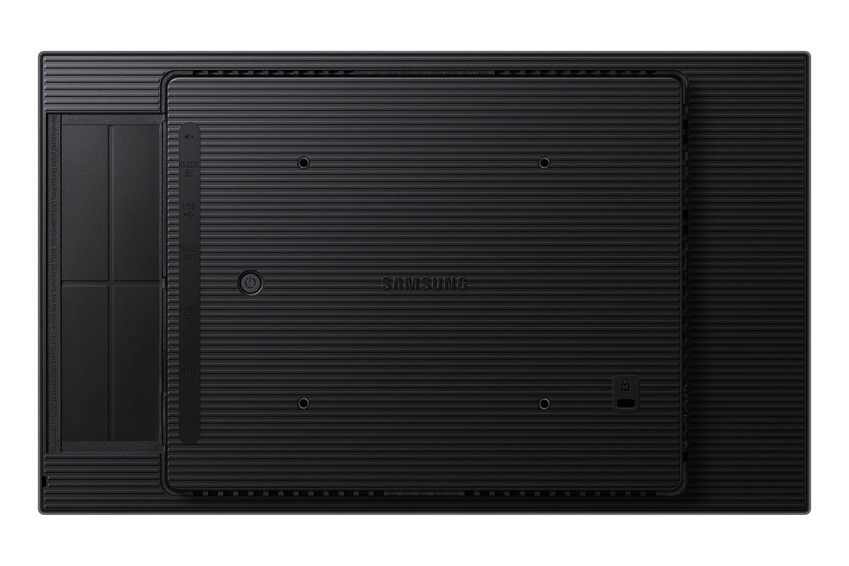 Samsung QB13C-T Digital signage flat panel 33 cm (13") LCD Wi-Fi 500 cd/m² Full HD Black Touchscreen Tizen 7.0 16/7