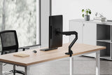 Neomounts DS70-250BL1 Monitor arm 17-35" - gas spring - Topfix - 180°-stop