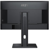 MSI PRO MP275PG 27 Inch Monitor, FHD (1920 x 1080), 100Hz, IPS, 1ms, 1x HDMI 1.4b, 1x DP 1.2a output, 1x D-Sub(VGA), Built-in Speakers, Anti-Glare, Anti-Flicker, Less Blue light, TÜV Certified, VESA, Kensington, 4-way adjustable stand, Black