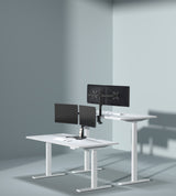 Origin Storage Gas Spring Dual Monitor Arm with VESA 75x75 and 100x100
