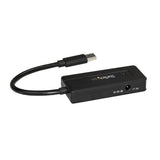 StarTech.com 4 Port USB 3.0 Hub (SuperSpeed 5Gbps) with Fast Charge – Portable USB 3.1 Gen 1 Type-A Laptop/Desktop Hub - USB Bus Power or Self Powered for High Performance – Mini/Compact~4 Port USB 3.0 Hub (SuperSpeed 5Gbps) with Fast Charge – Portable US