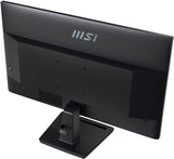 MSI Pro MP245G 24 Inch Monitor, FHD (1920 x 1080), 100Hz, IPS, 1ms, 1x HDMI 1.4b, 1x DP 1.2a output, 1x D-Sub(VGA), Built-in Speakers, Anti-Glare, Anti-Flicker, Less Blue light, TÜV Certified, VESA, Kensington, Black