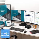 MSI Cubi Z AI 8M AMD Ryzen 7 8845HS Barebone, NUC, USFF, Mini Computer, HTPC (NO RAM, NO Storage, NO OS), AMD Radeon Graphics/DDR5/Dual ThunderBolt 4/Dual HDMI/Dual LAN/WiFi 6E/BT 5.3/VESA